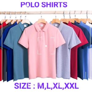 Baju Kaos Polo Kerah Wanita Ukuran M-L-XL-XXL/Kaos Polos Wanita/Wangki Wanita/Kaos Seragam Wanita/Atasan Wanita/Kaos Wanita