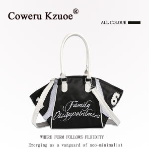 Large Capacity Tote Bag 2026 Letter Style Versatile Single-Shoulder Cross-Body Handbag