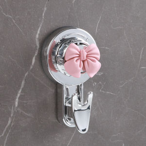 กิ๊บติดกระจกแบบดูดสูญญากาศ ทรงเรียบ รุ่น Premium Light Luxury สำหรับห้องน้ำและห้องครัว ไม่ต้องเจาะรู ไม่ทิ้งรอย