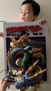 [45CM] Đồ chơi Mô hình Goku Sách 45cm 8kg figure Songoku cưỡi rồng Shenron bìa sách manga dragon ball dragonball to