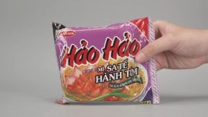 [SET 5 GÓI] - ACECOOK - Mì Hảo Hảo Sa Tế Hành Tím (75g/gói) - Mì ăn liền Hảo Hảo hương vị Sa tế hành tím  (Hảo Hảo sate/ Hảo Hảo satay / Hảo Hảo Sa te hành tím)