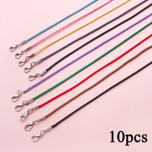 10pcs Wax rope and wax thread necklace leather rope necklace Pendant Jewelry Making DIY Charms for Jewelry Bracelets Necklace