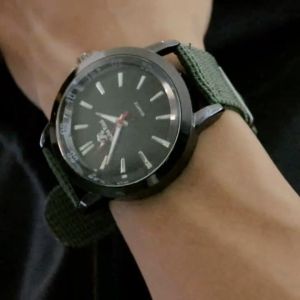 PhiLipe Ricci Jam Tangan Pria Terbaru Tali Kanvas Analog KNVS2 Free Box