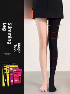 MiiOW | Womens Thickened Fleece Lined Compression Leggings Cat Person Brand Autumn Winter Tights With Foot Warm And Stylish Pants