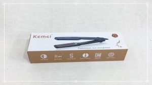 Kemei KM-329 Professional Hair Straightener Electric Wet / Dry Straightening Original Ceramic Flat Iron Hair Styling Tool For Anion Care