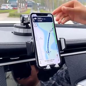 Rotating car mobile phone 360 shockproof fixed phone holder large stand mobile phone for Samsung accessorries