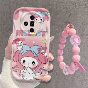 Oppo FindX7 Ultra New Fun Meilidi Cartoon Silicone Protective Phone Case with Airbag Anti-Fall Protection for Students And Besties
