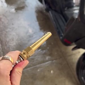 หัวพ่นยาทองเหลือง หัวพ่นยาทรงลูกกระสุนใหญ่