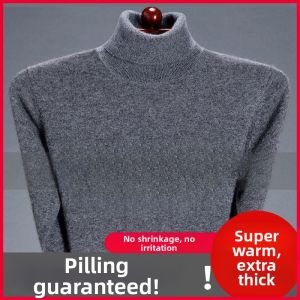 Winter Thickened High-neck Knitted Sweater