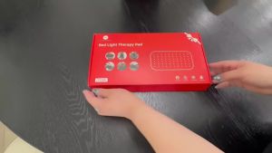 Red Light Therapy Belt for Back and Waist Portable Infrared Therapy Pad Featuring 660nm and 850nm Wavelength LED Lights
