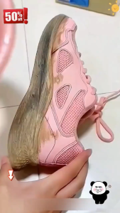 TERMURAH Krim Pembersih Sepatu + Spons / Krim Pemutih Sepatu / Pembersih Sepatu Putih Bersihkan tanpa air｜Untuk kulit/kain/mesh penghilang noda sepatu / ALAT Pembersih Sepatu Bulat / Foam Pembersih Sepatu PUTIH/PERLENGKAPAN RUMAH TANGGA