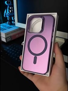 For iPhone 17 Pro Max Magnetic Wireless Charging Phone Case For iPhone 11 XR 15 Pro Max 12 13 14 Pro Max 16 Pro Max X XS Max iPhone 8 7 Plus 8 Plus SE 2020 14 15 Plus Transparent Clear Case Luxury Wireless Charge Magsafe Protective Back Cover