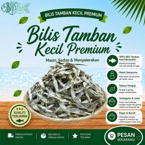 Bilis Lah Bilis Tamban Kecil (100g/200g/500g/1kg) [Borong] [Direct Kilang] Ikan Bilis / Anchovies / 旦凡仔 江鱼仔 小鱼干