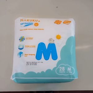 Makuku Comfort Fit Pants popok bayi sekali pakai M28