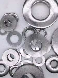 Round Flat Titanium Practical Gasket M size TA pure Ti M8 Durable Goods Round Flat Titanium Gasket M8