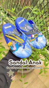 Sandal Jepit Karet Anak Laki Laki 1 2 4 3 5 6 7 8 9 10 Tahun Karakter BTMAN Terbaru Kekinian 089-TO