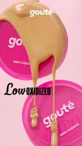 Goucushion SatinStay Airy Perfection | Luminous Satin Finish Cushion | Ringan | Menyamarkan Pori-pori | Minim Oksidasi | Long-lasting | Medium to High Coverage