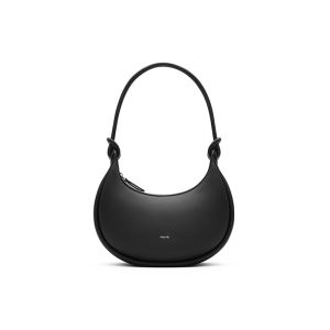 MUVA Creamy French Style Half-Moon Underarm Bag for Travel And Commuting Premium Leather New Arrival Fashionable Trendy