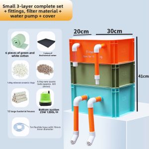 XZXIONGZESHUIZU | Clog Prevention Fish Tank Filter Water Circulation System