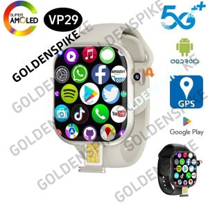 Đồng Hồ Thông Minh VP29 2.29 Inch Android 5G Camera Xoay GPS Kết Nối Wifi - Theo Dõi Sức Khỏe Giấc Ngủ Nhịp Tim 4G LTE