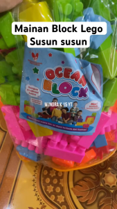 "LEGO Block Pintar 3D Puzzle Mainan Balok Susun Anak Edukasi Kreatif Melatih Motorik Imajinasi Anak Laki-Laki Perempuan Mainan Edukatif Seru di Rumah"