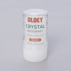 4.23 ออนซ์ อลูมิเนียมสำหรับโกนเครื่องโกนหนวดกำจัดกลิ่นกาย ระงับเหงื่อ แท่งอลูมิเนียม ระงับกลิ่นกาย อลูมิเนียมคริสตัลระงับกลิ่นกาย กำจัดใต้วงแขน