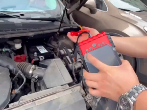 Car Jump Starter Power With Air Compressor Tire Pump Portable Charger Car Booster Starting Device For 4L/6L