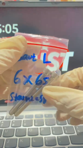 Baut L 6x65 Stainless Motor Bebek Semua Merk / Baut L 6x65 Stainless Motor Matic Universal