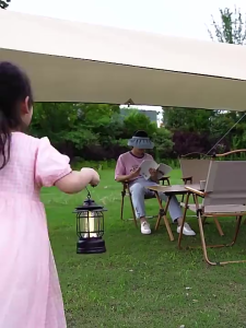 Đèn Bão LED Vintage COB – Pin Sạc 1200mAh Siêu Sáng 360° Chống Nước Nhẹ Treo & Trang Trí