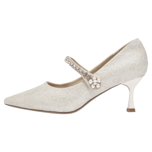 Daphne | Wedding Shoes High Heels Women Chinese Style Bridal Two Ways Wear