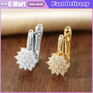 Cute Fashion Artificial Zircon Pearl Sea Shell Starfish Stud Earrings for Women Charm Elegant Party Prom Jewelry