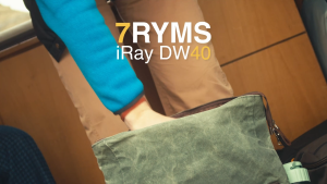 7RYMS iRay DW40 Micro cài áo không dây mini 2.4G Vlog Micro Lavalier Không Dây Cài Áo Khử Tiếng Ồn 48kHz/24bit tương thích với điện thoại thông minh máy ảnh