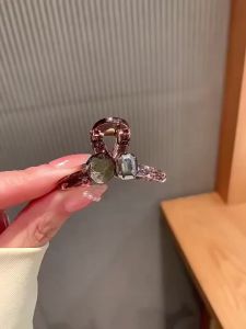 Elegant Bow Shark Clip Fashion Back Of Head Hair Clip Vintage Ponytail Fixed Hairgrips For Woman Simple Hollow Geometry Hairpin