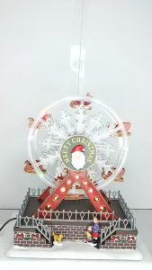 D&D Home l FC005 Ferris Wheel Musical Box Christmas Decoration Creative Christmas Eve Decor