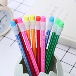 Combo 10 cây bút chì Hb nhiều màu siêu kute có kèm gôm tẩy cực xinh bút chì cute cho học sinh