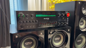 Amply Karaoke Starklok AV-8200 Dàn 7.1 Bluetooth 5.3 Chỉnh EQ Chi Tiết USB Giải Mã Đa Định Dạng