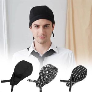 Topi Koki / Topi Koki Bajak Laut / Topi Koki Pendek / Topi Koki Pola Pribadi / Topi Dapur Uniseks