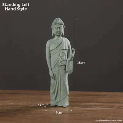Zen Amida Buddha Mini Decorative Statue
