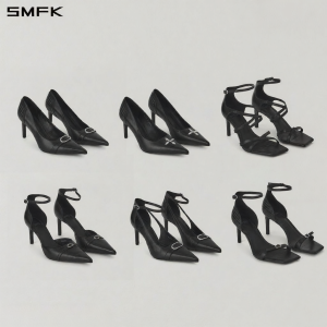SMFK | Classical Buckled Leather Heels