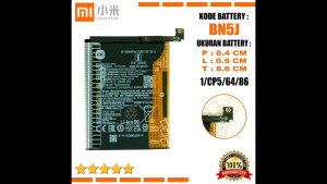 Baterai Xiaomi Redmi Note 12 5G / POCO X5 5G / Mi 12T / Xiaomi 12T Pro / BN5J Batre Original