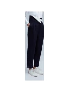 Summer Comfortable High-Waist Wool Tapered Pants
