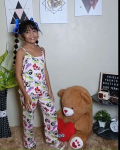 FOR GIRLS - KIDS TERNO Sando and Pajama Cotton Spandex Sleepwear KSP