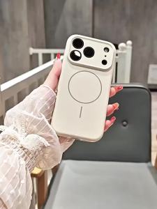 Ốp Điện Thoại Magsafe Liquid Silicone Cho iPhone 17/16/15/14/13/12 Pro Max Plus Air Case - Hỗ Trợ Sạc Không Dây Từ Tính Chống Sốc Chống Xước Chống Bụi