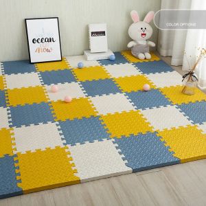 Baby EVA Foam Game Puzzle Mat Soft Non-slip Sports Fitness Mat Interlocking Sports Floor Tiles Childrens Room Activity Mat