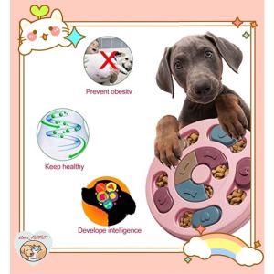【SG Local】Pet Interactive Dog Cat Food Puzzle Toy Slow Feeder Dog Bowl Slow Feeder Cat Bowl Anti-Choke Pet Bowl