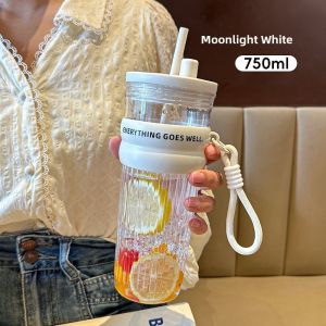 OUSHIMA | Attractive High-Capacity Heat-Resistant Plastic Water Bottle For Girls Portable