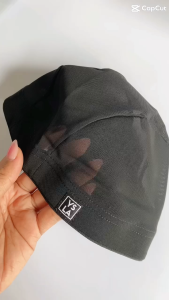 Sandy Bubble Net Mesh Swim Cap for Kids