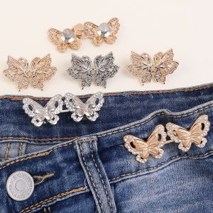 ติดตั้งเครื่องมือขันสกรูคาดเอวคลิปหนีบ หนีบกระดุมเอวผีเสื้อที่อันสั้น เสริมออกได้ - ตะเข็บ