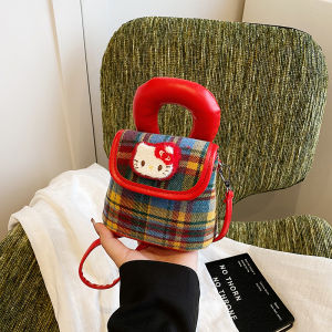 Túi Xách Hoạt Hình Kate Cat Cho Bé Gái Túi Đeo Chéo Nhỏ Túi Xách Thời Trang Cho Trẻ Em Túi Xách Mùa Thu Đông Mới Cho Bé Gái Túi Xách Trẻ Em