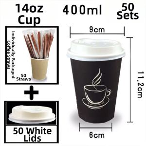 ZHENTAIYUAN | Thickened Insulated Anti-Scalding Disposable Paper Cup